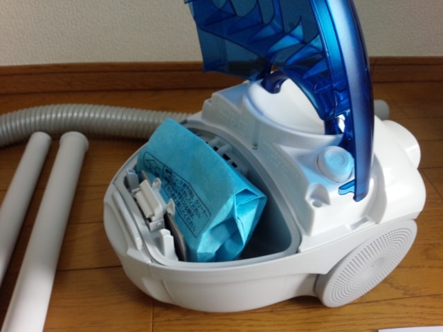 東芝 紙パック式掃除機 フローリングターボヘッドタイプ ブルー VC-PC6A