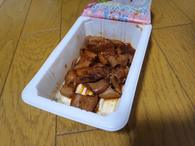 松屋冷凍牛めしの具おまけ